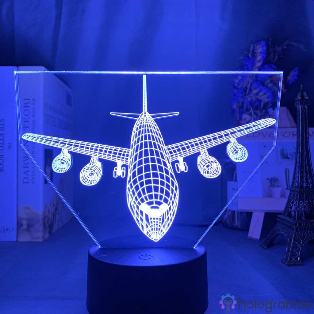Lampe 3D Avion de Ligne 4